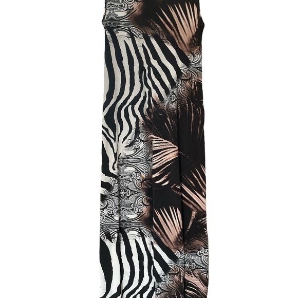 Dream Dance Line Art Sleeveless Maxi Dress size Medium - Picture 6 of 6